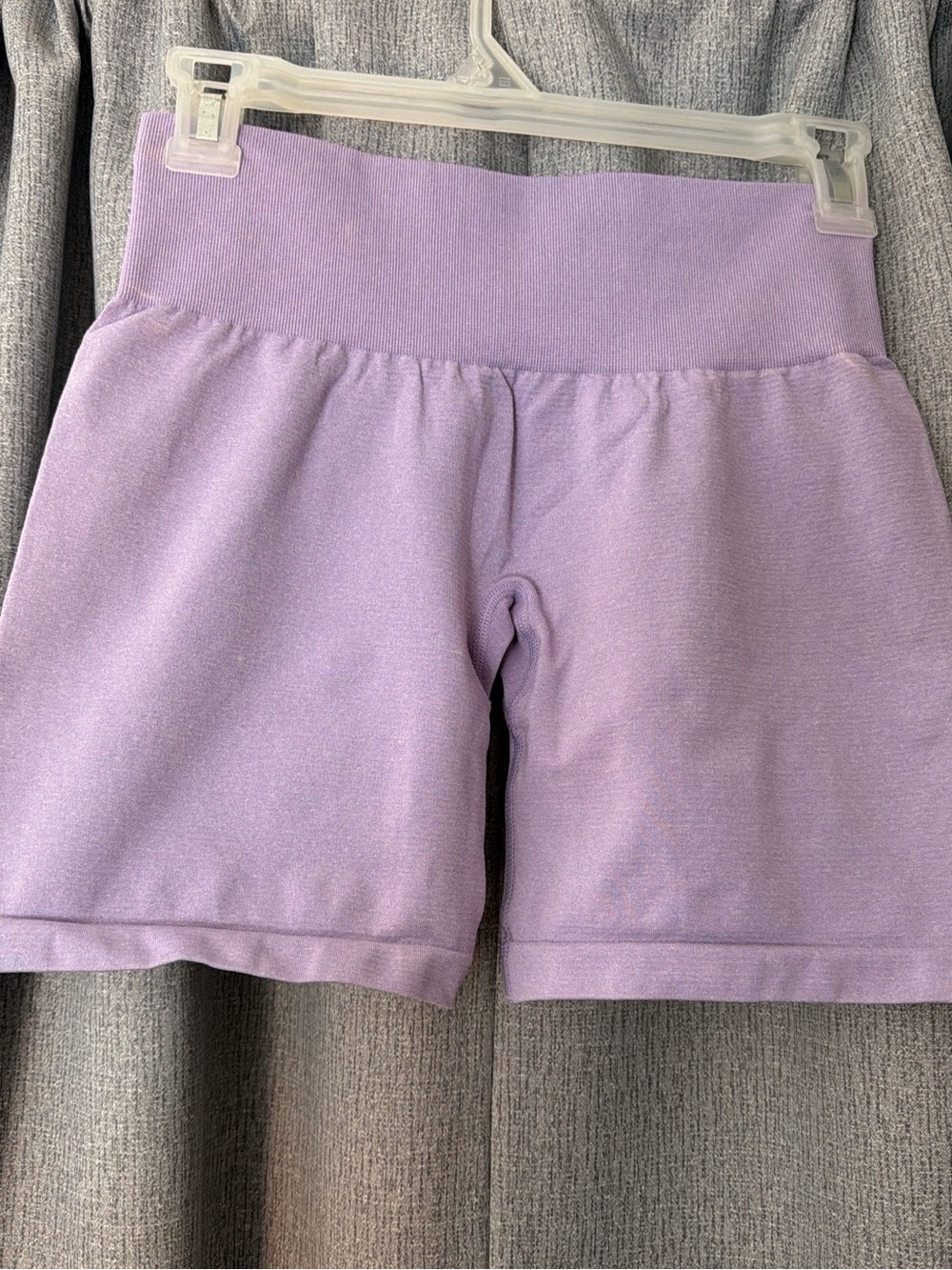 NVGTN Lavender High-Waist Bike Shorts